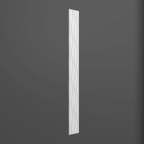 Panou riflaj decorativ 3D, W377A - 26x1.1.7x280 cm - Img 5