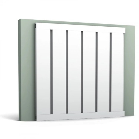 Profil capat riflaj decorativ 3D, Edge - 3x2.2x290 cm, Manavi - Img 3