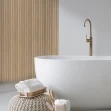 Profil dreapta pentru riflaj decorativ 3D Onda, Stejar Natural, 3.2x1.3x270 cm - Img 7