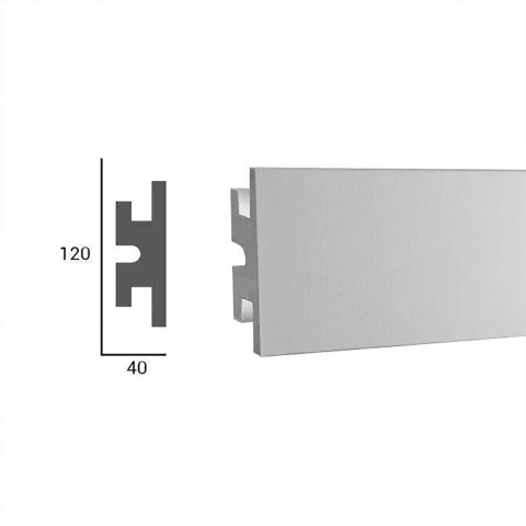 Profil scafa LED KD302 - 12x4x115 cm - Img 2