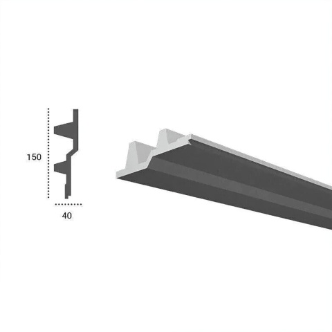 Profil scafa LED KF709 - 15x4x200 cm - Img 2