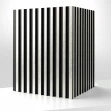 Profil stanga pentru riflaj decorativ 3D Asti, Silver, 5.2x1.2x270 cm - Img 4
