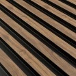 Profil stanga pentru riflaj decorativ 3D Vasco, Oak Craft, 6.2x2.1x270 cm - Img 5