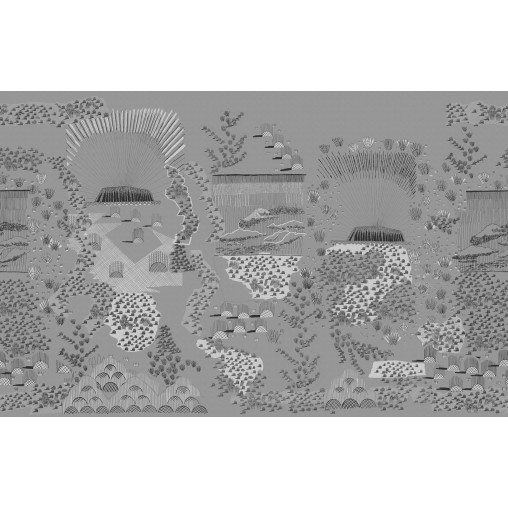 Tapet Ayers Rock, Graphite, Rebel Walls - Img 2