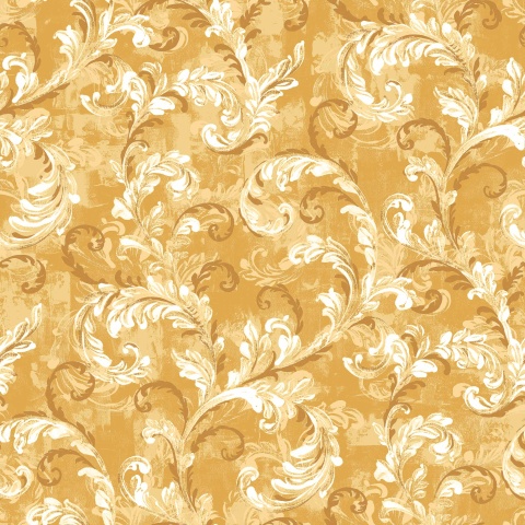 Tapet Byzantine Damask, Mustard, Coordonne, 5mp / rola - Img 2
