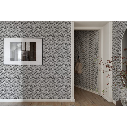 Tapet Ripple Graphite, Rebel Walls