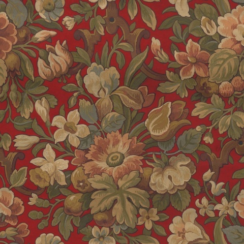 Tapet Vintage Garden, Velvet, Rebel Walls, 5 mp / rola - Img 2