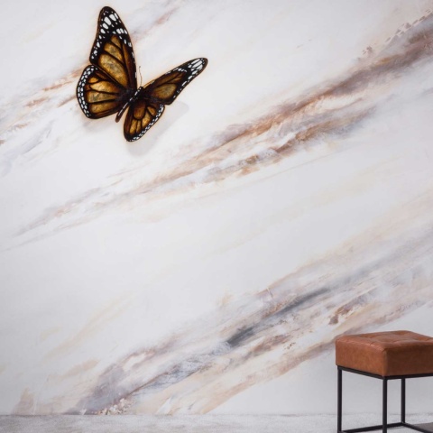 Vopsea decorativa pentru interior, efect CeboMarmo - Pietra Rinascimentale, finisaj lucios - Img 4
