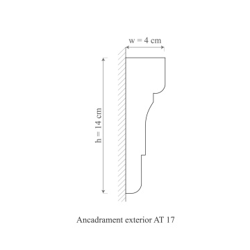 Ancadrament exterior AT17A-14x4x200cm - Img 2