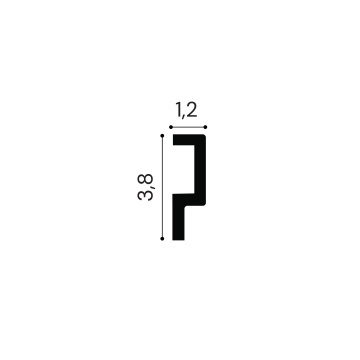 Brau poliuretan flexibil, Manavi, B23F-3.8x1.2x200cm - Img 2