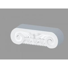 Capitel pilastru din poliuretan PL262 - 8x7x24.2 cm - Img 2