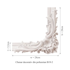Chenar decorativ B19-2 - 28x28x3 cm - Img 2