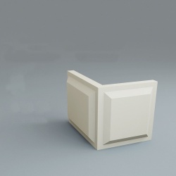 Coltar decorativ de exterior ET04A - 25x3.5x25x35 cm