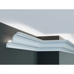 Cornisa decorativa flex P855F-9.1x9.1x200cm - Img 2