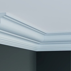 Cornisa poliuretan flexibil P914F - 10x10x200 cm - Img 3
