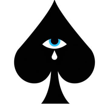 Fototapet, Ace of Spades, Black, Rebel Walls - Img 2