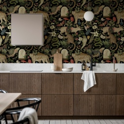 Fototapet, Animal Specials, Black, Rebel Walls