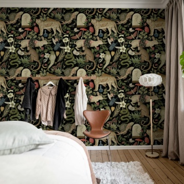 Fototapet, Animal Specials, Black, Rebel Walls - Img 3
