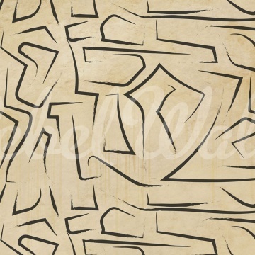 Fototapet, Artistic Lines, Beige, Rebel Walls - Img 2