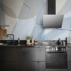 Fototapet, Asana, Ocean Blue, Rebel Walls