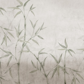 Fototapet, Bamboo Horizon, Green, Rebel Walls - Img 2