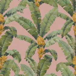 Fototapet, Banana Leaf, Pink, Rebel Walls - Img 2