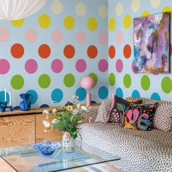 Fototapet, Big Dots, Rainbow, Rebel Walls - Img 4