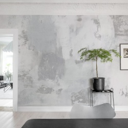 Fototapet, Big Strokes, Grey, Rebel Walls