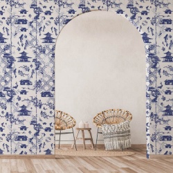 Fototapet Blue Imari, VLAdiLA