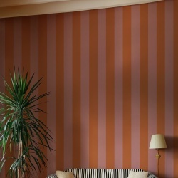 Fototapet, Bold Stripes, Orange, Rebel Walls - Img 3