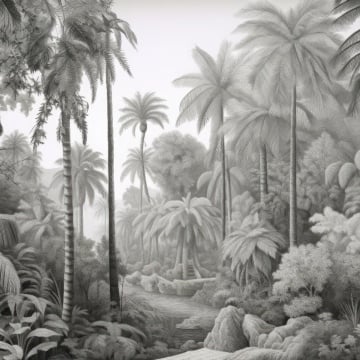 Fototapet Botanic Bosquet Polynesie Rêve BP106 - Img 1