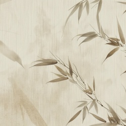 Fototapet Botanic Marron et Beige Silence Rêve MS209