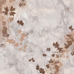 Fototapet Botanic Marron et Beige Vigne Rêve MV200