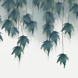 Fototapet Botanic Minimalisme Hedera Rêve MH101