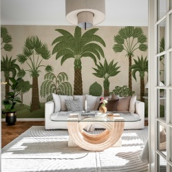 Fototapet, Botanical Bliss, Beige, Rebel Walls