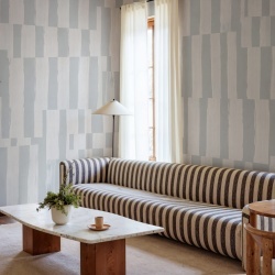 Fototapet, Broken Stripes, Light Blue, Rebel Walls - Img 3