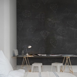 Fototapet, Chalkboard, Rebel Walls