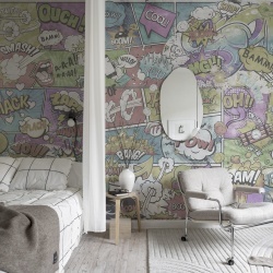 Fototapet, Comics, Vintage, Rebel Walls - Img 3