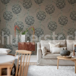 Fototapet, Cynara Grace, Soft Beige, Rebel Walls