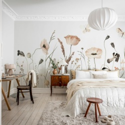 Fototapet, Delicate Meadow, Pastel, Rebel Walls