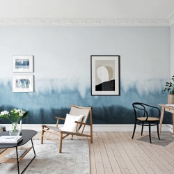 Fototapet, Dip Dye Blue, Rebel Walls