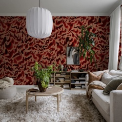 Fototapet, Discus, Red, Rebel Walls - Img 5