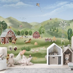 Fototapet Farm Joy, Oliver Robins - Img 3