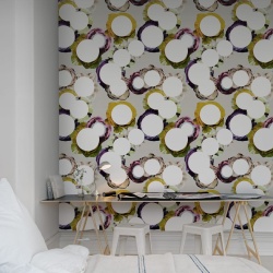 Fototapet, Flower Dot, Vintage, Rebel Walls