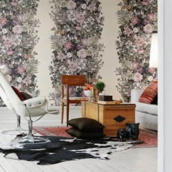 Fototapet, Flowerbed, Vintage, Rebel Walls