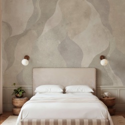 Fototapet, Flowing Forms, Beige, Rebel Walls