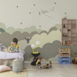 Fototapet, Fly Away, Beige, Rebel Walls