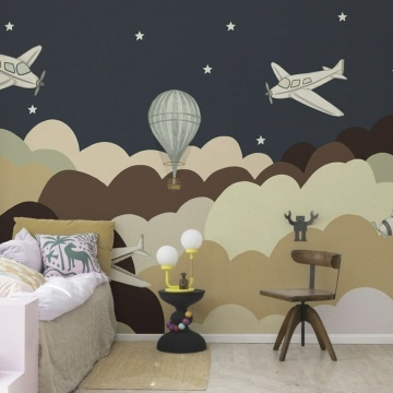 Fototapet, Fly Away, Brown, Rebel Walls - Img 3