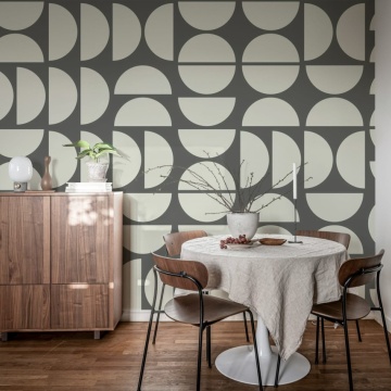 Fototapet, Geometry Shapes, Ash, Rebel Walls - Img 3