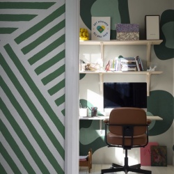 Fototapet, Giant Leopard, Green, Rebel Walls - Img 3